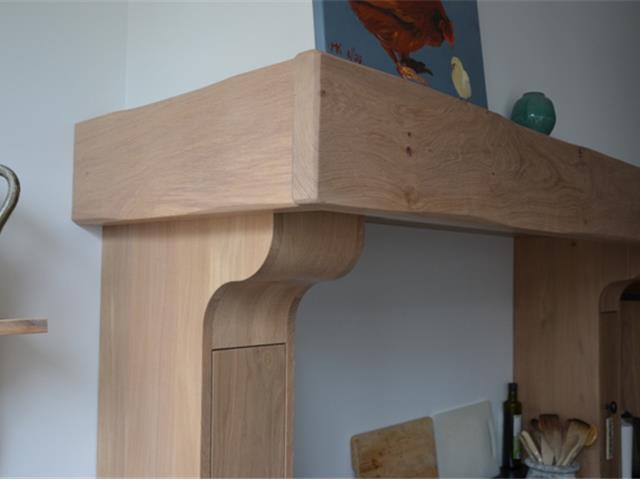 Detail uitvoering schouw