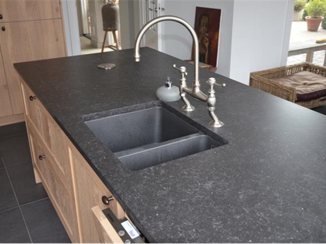 Spoelbak in fragranit uitvoering